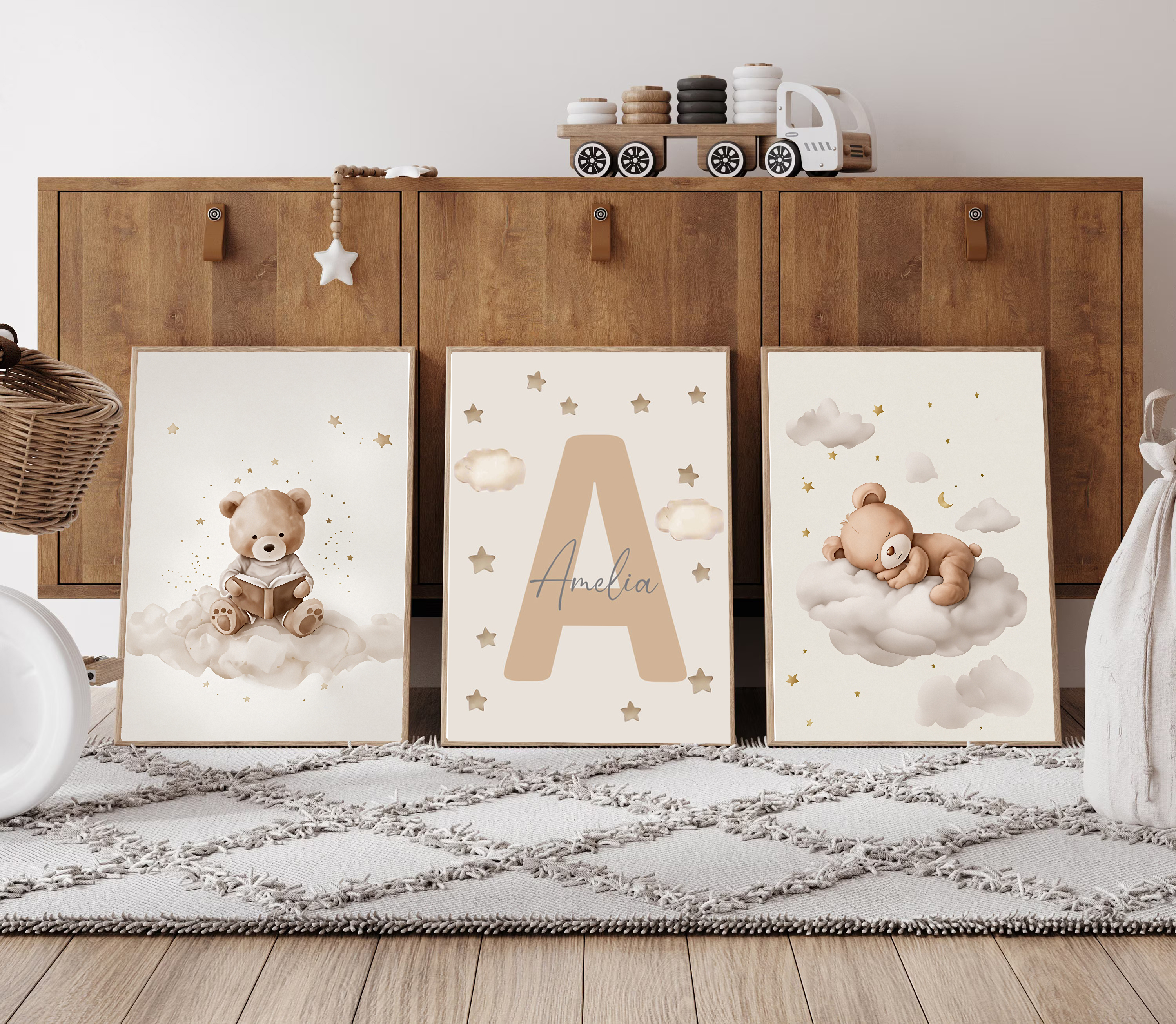 3pcs/set Bohemian Teddy Bear A – Photography Gallery Bewertung und Preis